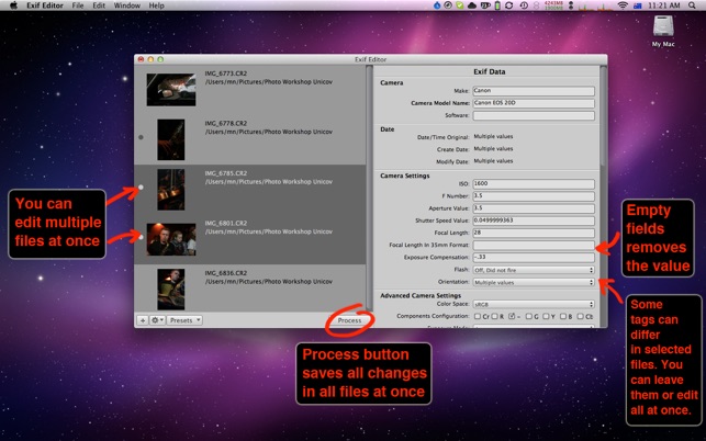 free for mac download Exif Pilot 6.22